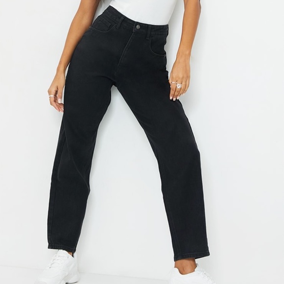 PrettyLittleThing Boyfriend Jeans 👖 | Size 12 🖤 - Picture 3 of 10